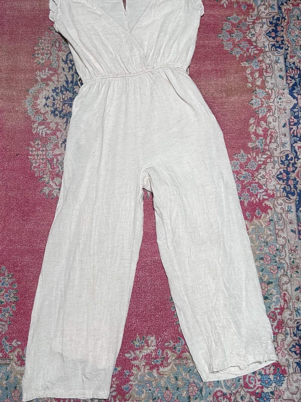 Abercrombie brand linen Jumpsuit